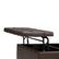 Alt View 15. Simpli Home - Harrison 36 inch Wide Transitional Square Coffee Table Storage Ottoman in Chocolate Brown Faux Leather - Chocolate Brown.