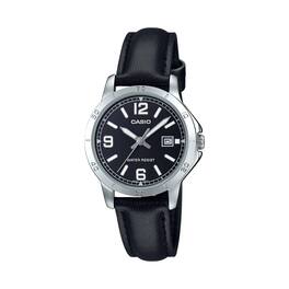 Casio - Women’s Analog Watch with Dial - LTP-V004L-1B - Black