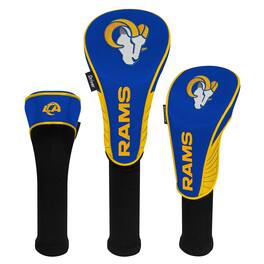 WinCraft - Los Angeles Rams Three-Pack Golf Club Headcover Set - Multicolor
