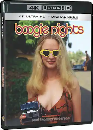 Front. Boogie Nights - 4K Blu-Ray.