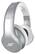 Front. SMS Audio - STREET by 50 Over-the-Ear Headphones - Silver.