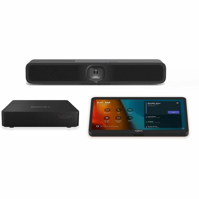 Logitech Screen Device Logitech Small Microsoft Teams Rooms on Windows with Tap + MeetUp 2 ...