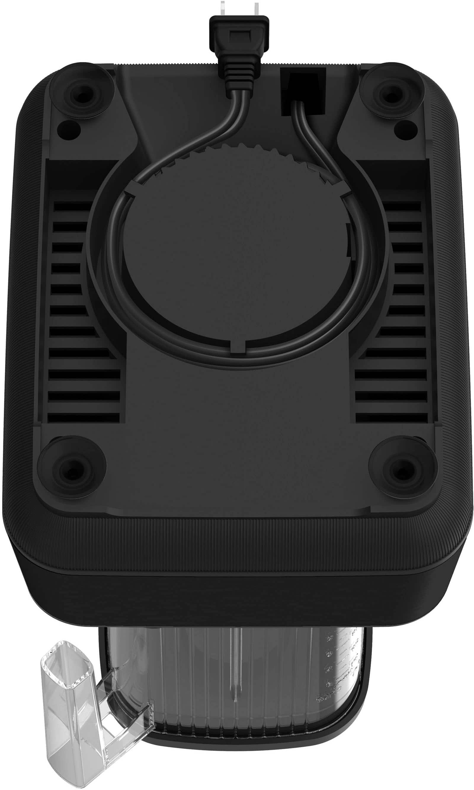 Left. bella PRO - MasterBlend 3-in-1 Prep System with Blender, Personal Blender & Food Processor - Black Wash.