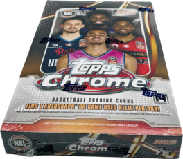 2022-23 Topps Chrome NBL Basketball Hobby Box