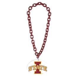 WinCraft - Iowa State Cyclones Big Chain Logo Necklace - Multicolor