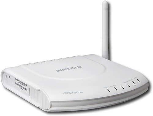 Kiks hoppe industrialisere Best Buy: Buffalo Technology AirStation Wireless-G 802.11g High-Speed Router  WHR-G125
