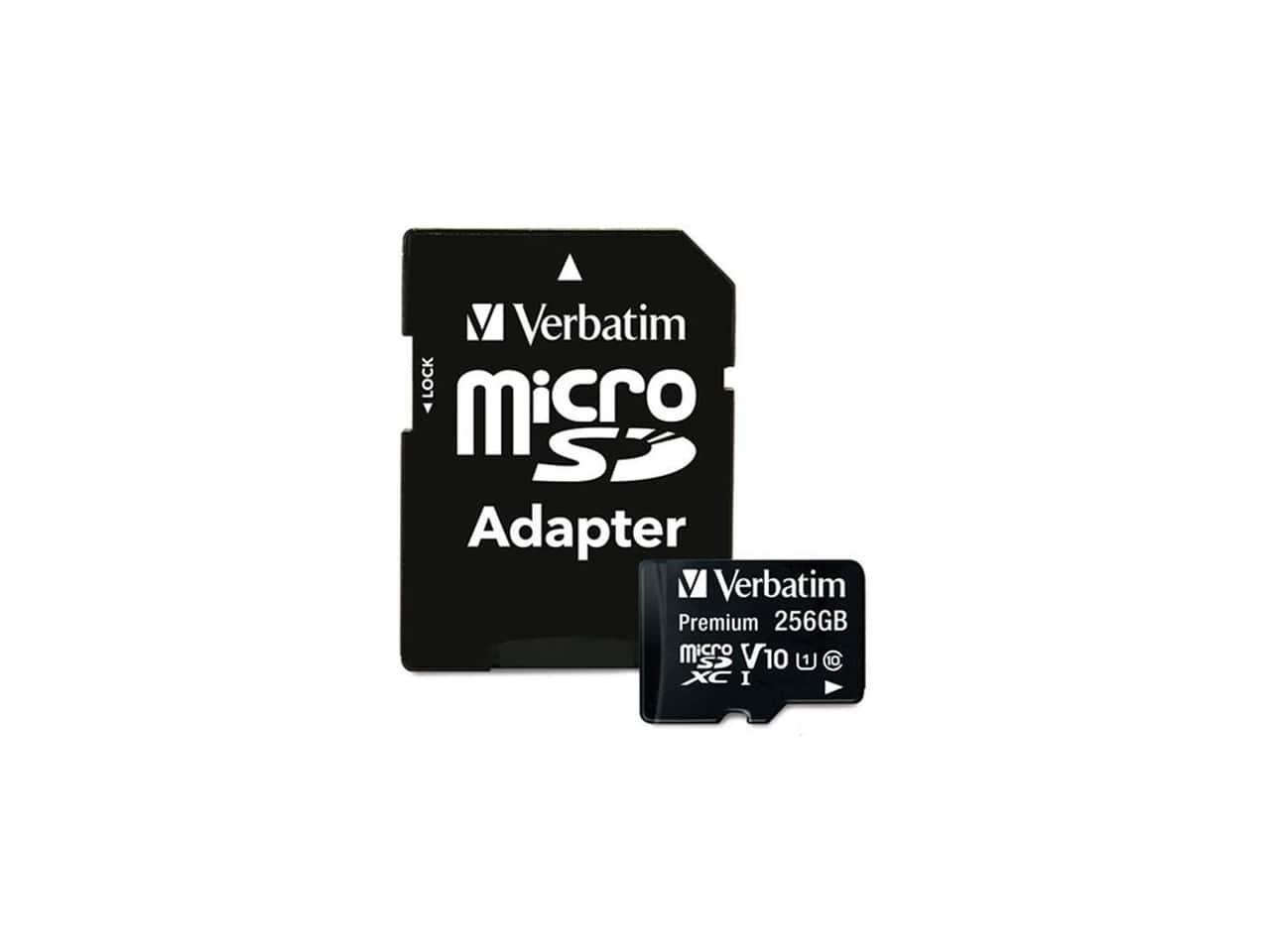 Verbatim - VER70364 256GB Prem SDXC Memory CL10