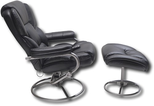 Best Buy True Seating Concepts Faux Leather Massaging Recliner