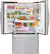 Alt View 1. LG - 31.5 Cu. Ft. Door-in-Door French Door Refrigerator with Thru-the-Door Ice and Water - Stainless Steel.
