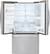 Alt View 2. LG - 31.5 Cu. Ft. Door-in-Door French Door Refrigerator with Thru-the-Door Ice and Water - Stainless Steel.