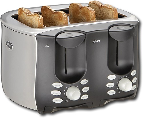 Toaster 4 Slice, Long Slot Toaster 2 Slice, Extra-Wide Stainless Steel –  MPOW