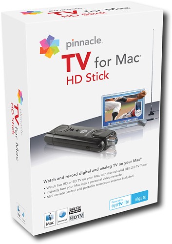 Intolerable Withered Hear from Best Buy: Pinnacle Systems TV for Mac HD Stick USB 2.0 TV Tuner 82301001791
