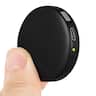 Knight Security - 128GB (1600 hour) Small Voice Recorder Device | Magnetic Mini Audio Recorder | Mini Sound Recorder - Knight KT1000 - Black