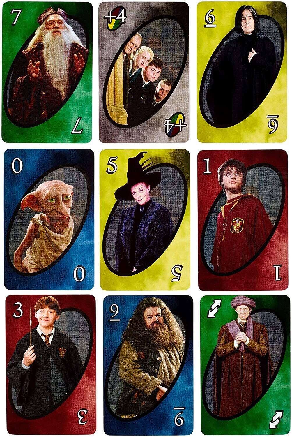 Alt View 2. Mattel - Mattel Games - UNO Harry Potter   - GAMES (MISC) - Multicolor.