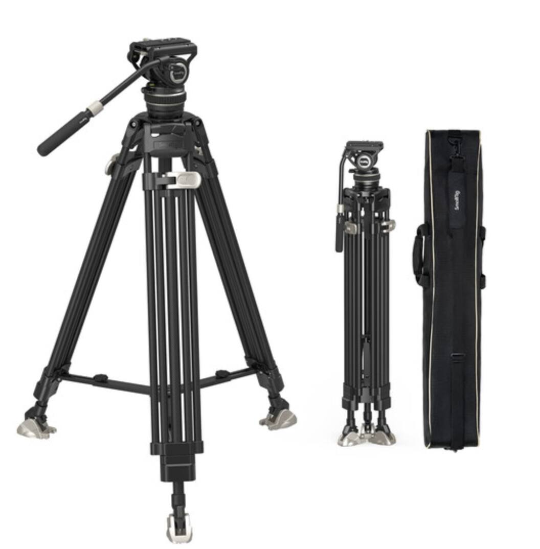 Alt View 8. Smallrig - SmallRig Heavy-Duty Carbon Fiber Tripod 3989.