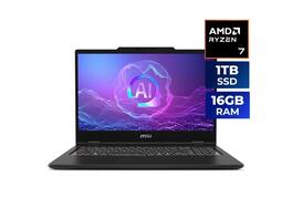 MSI - Venture Pro A15 AI+ 15.6" TouchScreen AMD Ryzen AI 7 350 RTX 5050 16GB 1TB SSD