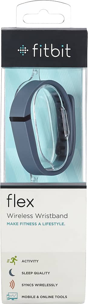 Alt View 13. Fitbit - Flex Wireless Activity and Sleep Tracker Wristband - Slate.