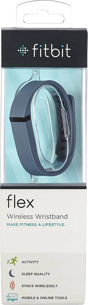 Alt View 14. Fitbit - Flex Wireless Activity and Sleep Tracker Wristband - Slate.