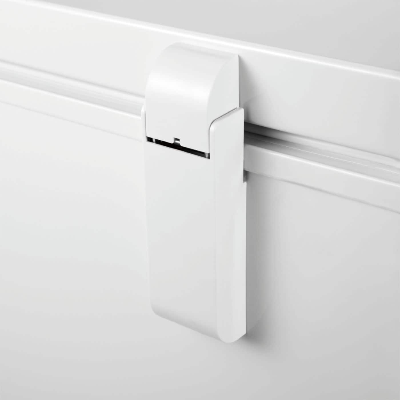 Alt View 15. Insignia™ - 10.2 Cu. Ft. Garage-Ready Chest Freezer - White.