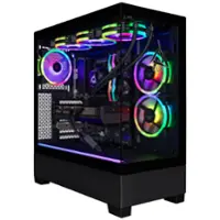 CLX - SET Gaming Desktop - AMD Ryzen 7 9700X - 32GB DDR5 5600 Memory - GeForce RTX 4070 SUPER - 1TB NVMe M.2 SSD - Black - Front_Zoom