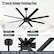 72 Inch Silent Ceiling Fan
- Motor Type: DC
- Fan Speed: 6 Speeds
- Weight: 24.9LBS
- Mounting Option: Flat / Slop(≤12°)
- Solid Suction Top Plate
- Reversible DC motor
- Weather-resistant Blades