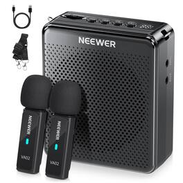 Neewer - VA02 Voice Amplifier with Wireless Mic, 10Hr Battery, 15m Range, USB-C