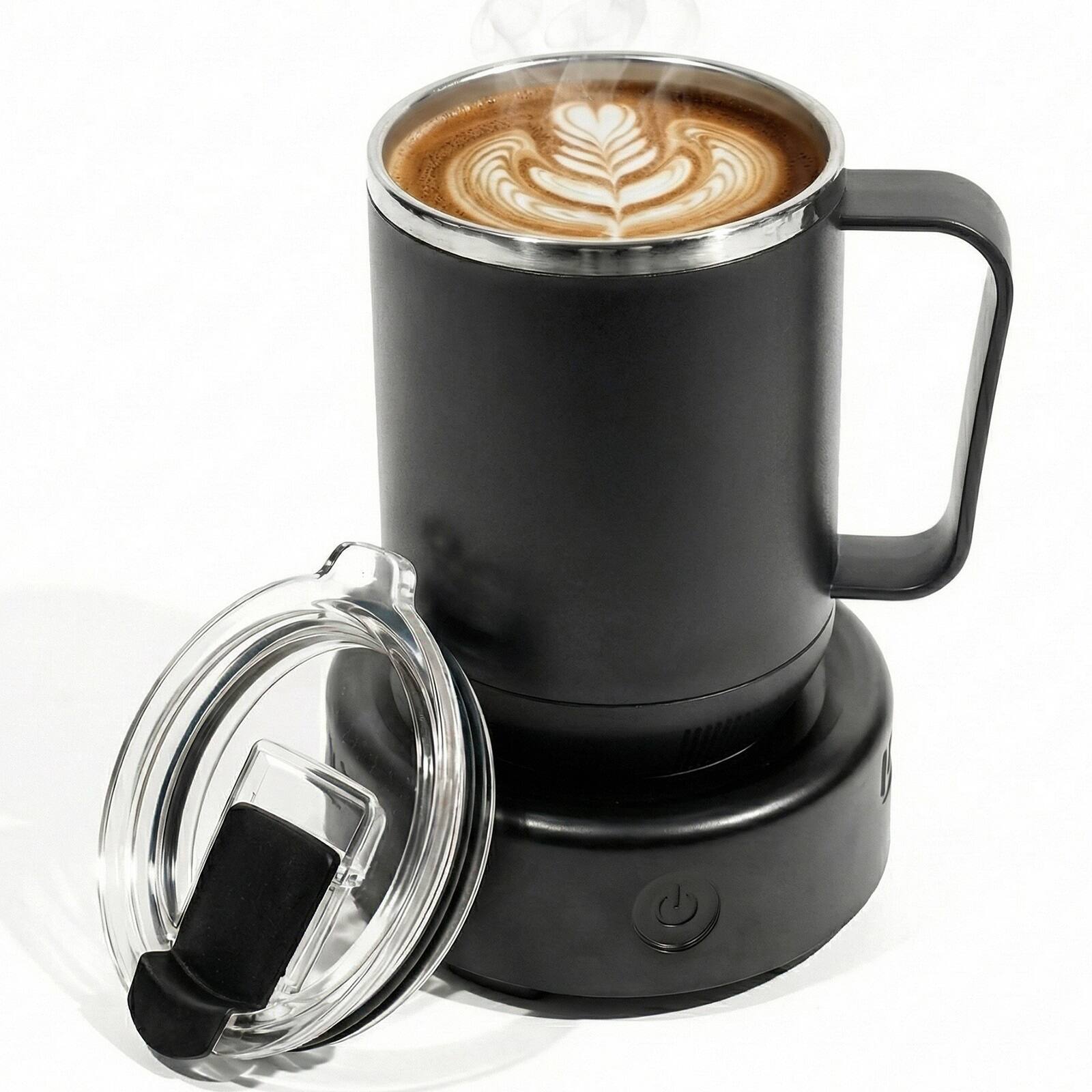 Angle. Sweet - Temperature Control Smart Mug², 16.9oz, 2-in-1 Cooling Cup (Cooling&Heating) - Black.