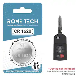 RomeTech - Replacement Battery for Key Fob - Mazda 6 2006-2010