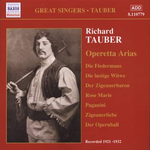Richard Tauber - Operetta Arias  - COMPACT DISCS