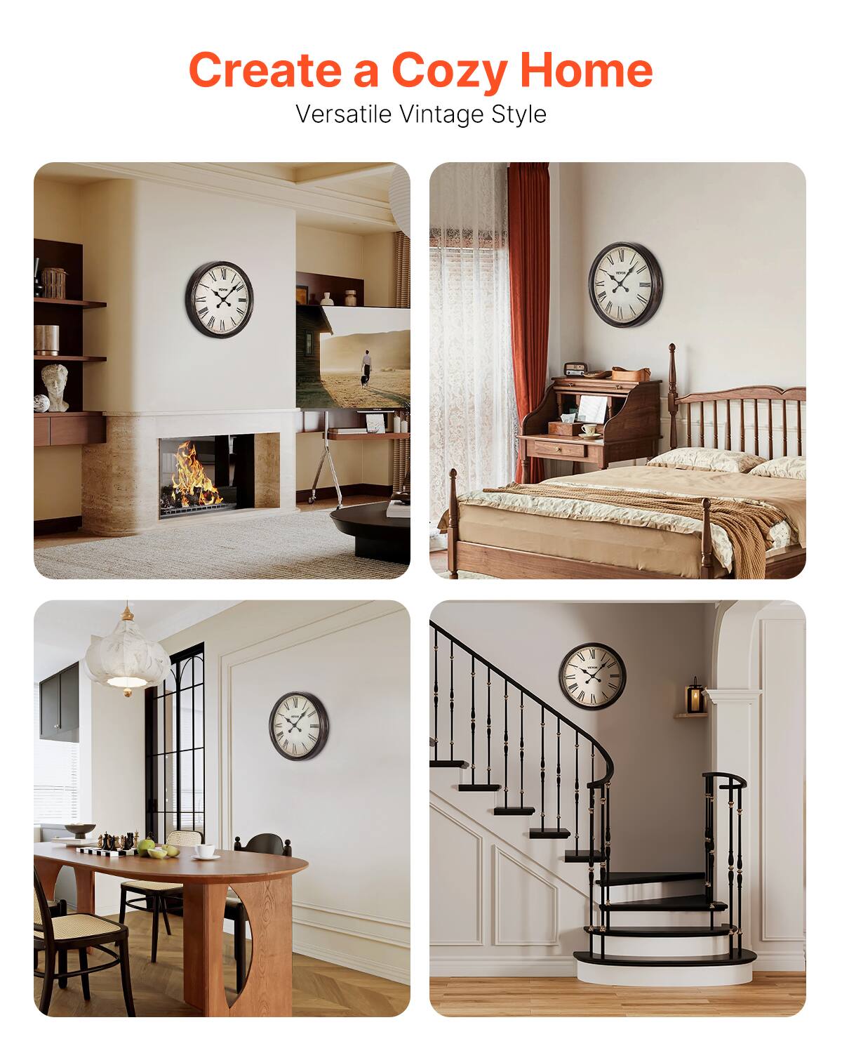 Create a Cozy Home  
Versatile Vintage Style