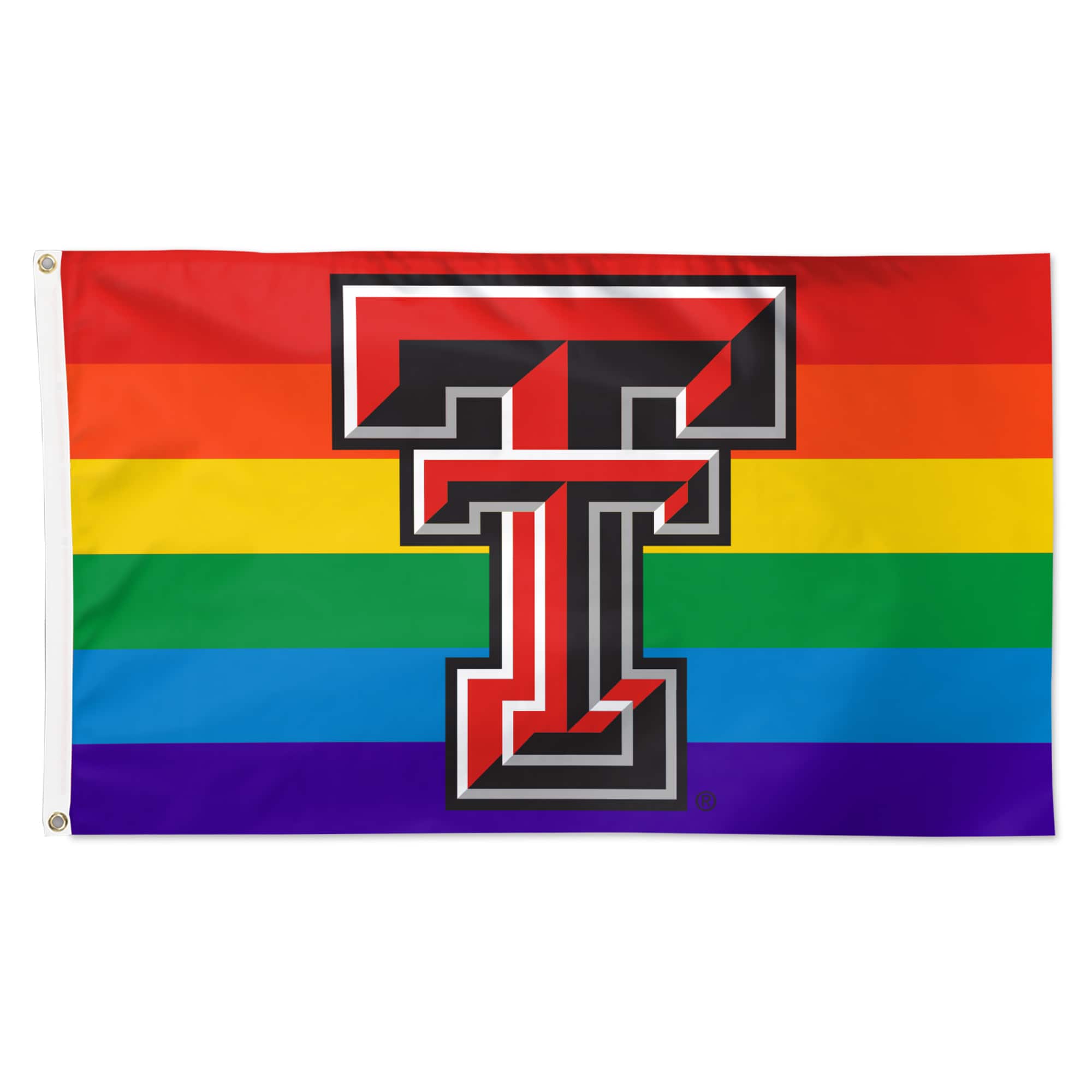 WinCraft - Texas Tech Red Raiders 3' x 5' Single-Sided Deluxe Team Pride Flag - Multicolor