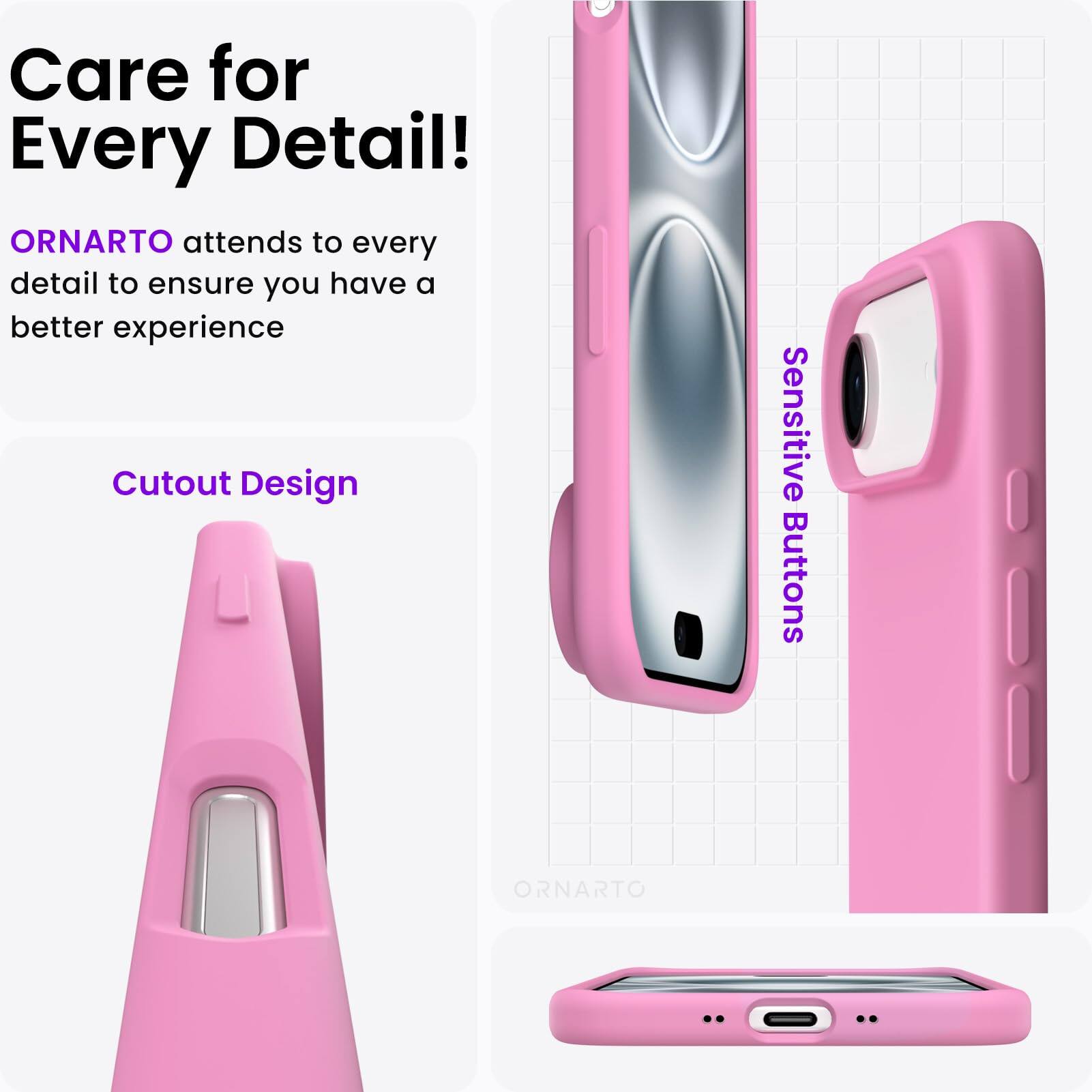 Care for Every Detail!

ORNARTO attends to every detail to ensure you have a better experience

Cutout Design

Sensitive Buttons