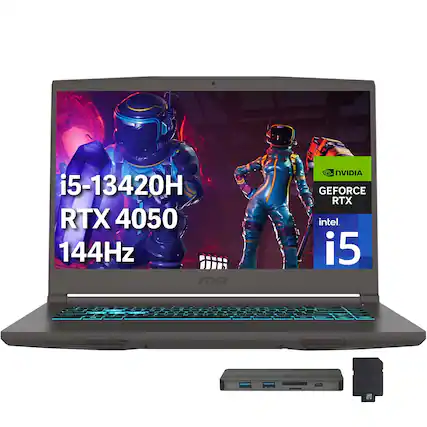 i5-13420H
RTX 4050
144Hz
NVIDIA GeForce RTX
Intel i5