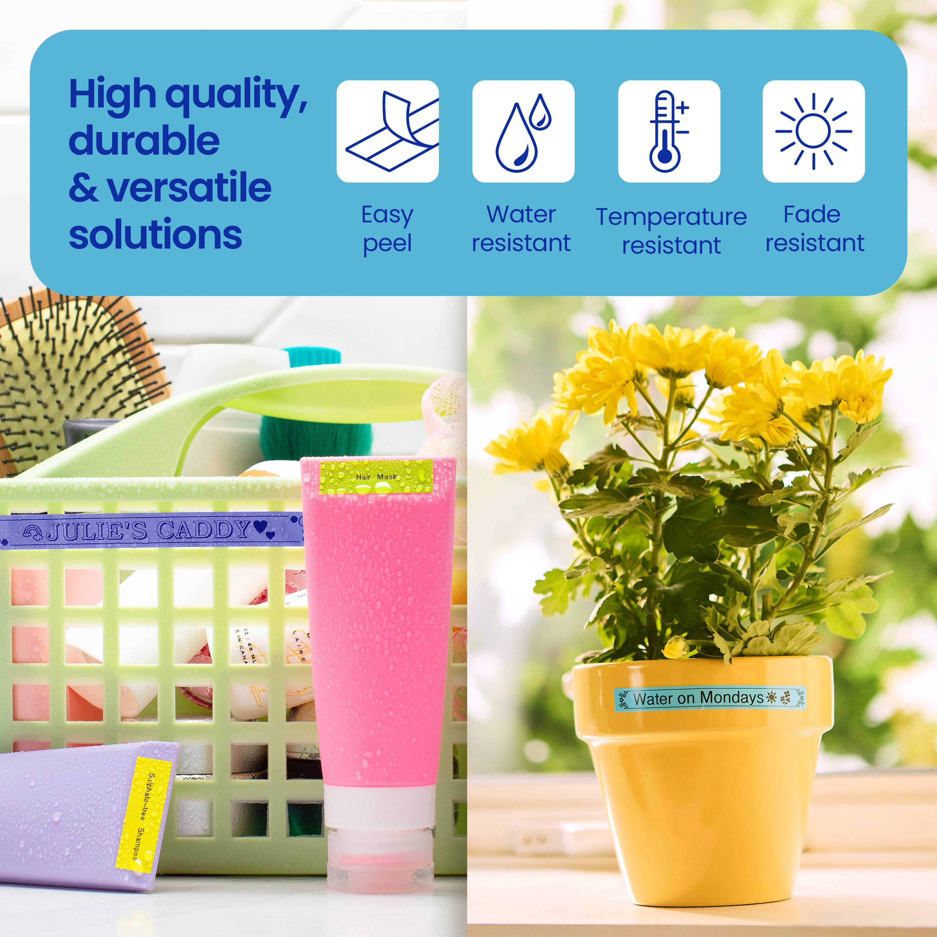 High quality, durable & versatile Easy solutions peel + Water Temperature Fade resistant resistant resistant Man JULIE'S CADDY : : Water on Mondays # Shampoo -