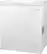 Front. Insignia™ - 5.0 Cu. Ft. Chest Freezer - White.
