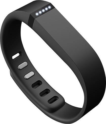 Very Good Working Black Fitbit Flex Wristband FB401 Wearable Tech B0333 for sale online 