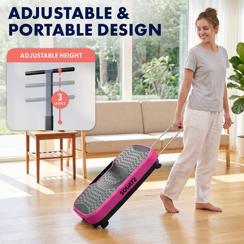 ADJUSTABLE & PORTABLE DESIGN  
ADJUSTABLE HEIGHT 3 LEVELS