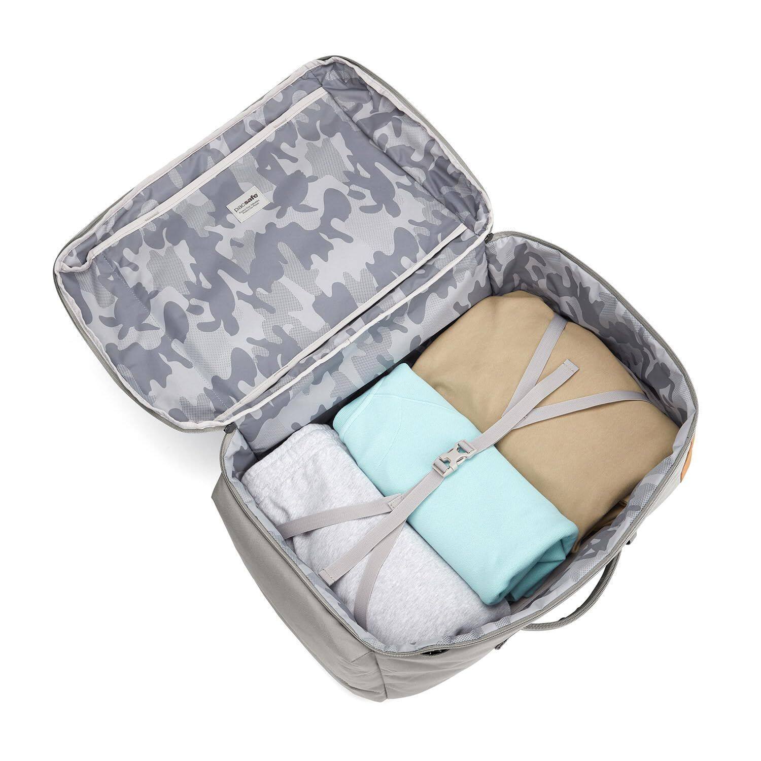 Alt View 2. Pacsafe - GO 44L Carry-on Backpack, Stone - Stone.