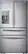Front. Samsung - 30.5 Cu Ft. 4-Door French Door Refrigerator with Sparkling Water Dispenser - Stainless steel.