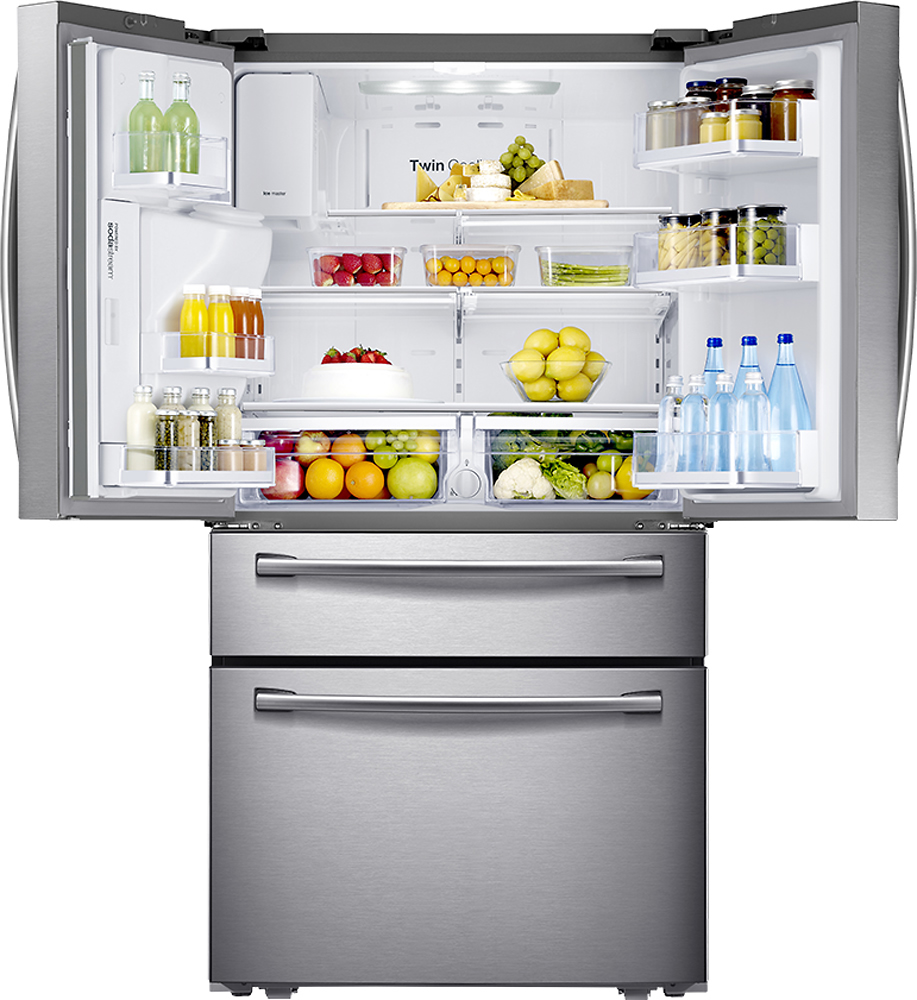 Best Buy: Samsung 30.5 Cu Ft. 4-Door French Door Refrigerator with ...