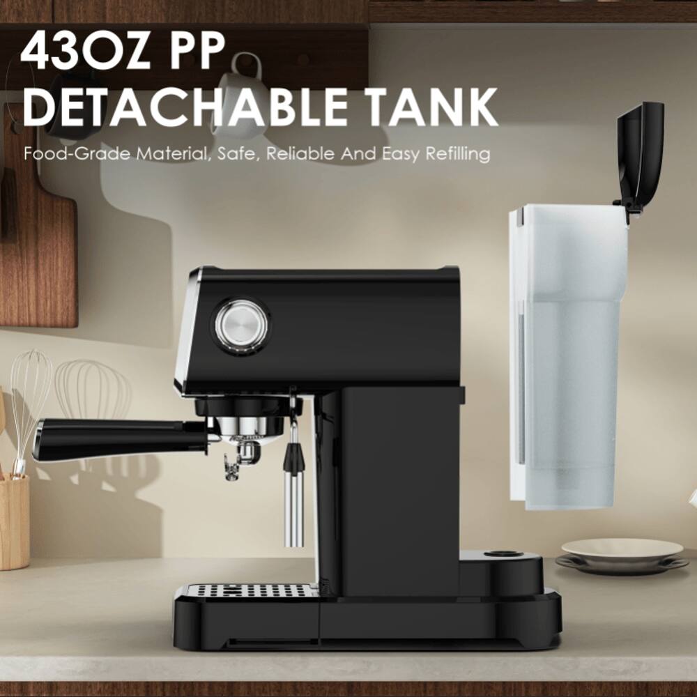 43OZ PP DETACHABLE TANK  
Food-Grade Material, Safe, Reliable And Easy Refilling