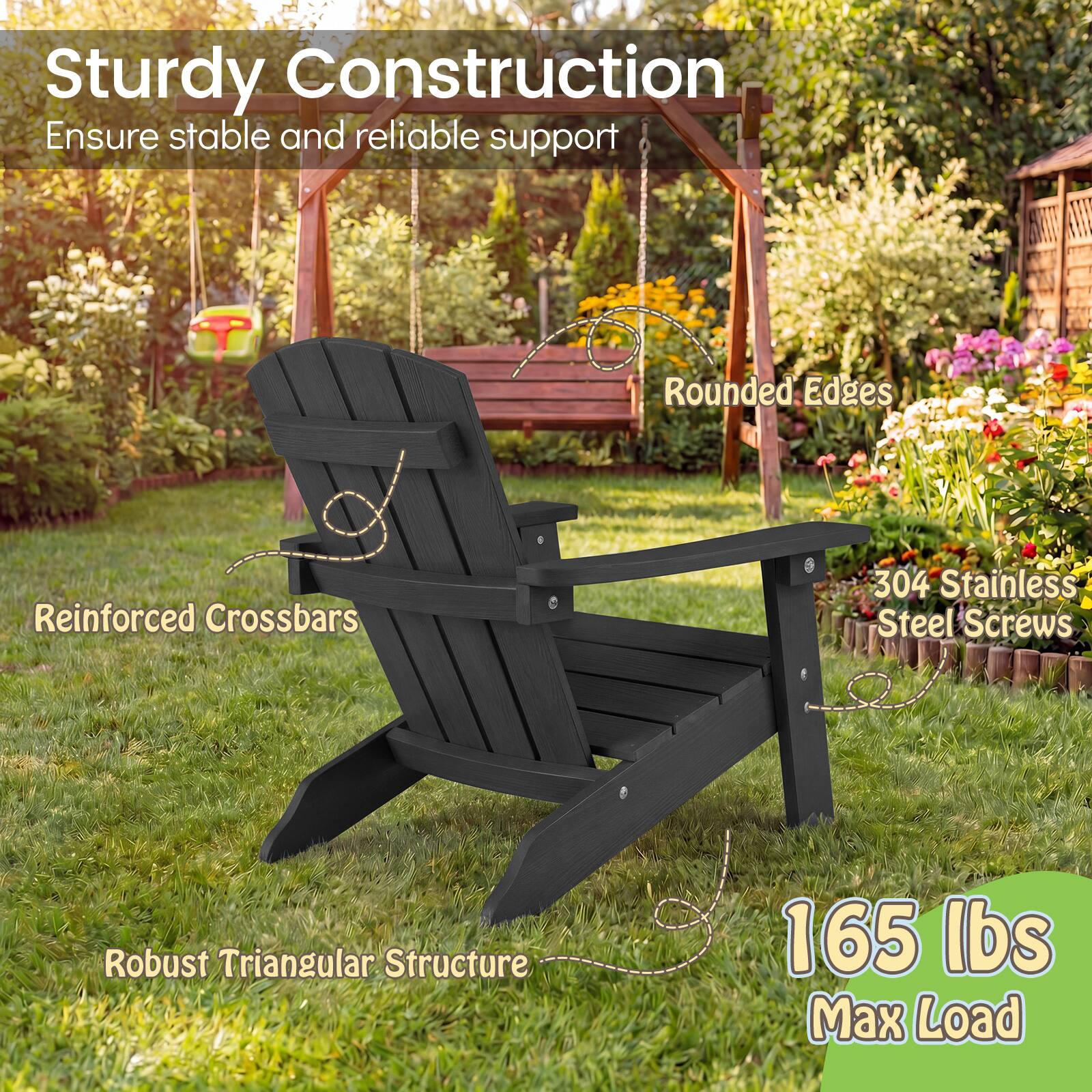 Sturdy Construction Ensure stable and reliable supportRounded ...
