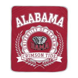 Pegasus - Alabama Crimson Tide 50" x 60" University Crest Ultra Soft Blanket - Multicolor