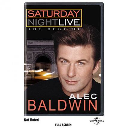 Front. Saturday Night Live - Best of Alec Baldwin - DVD.