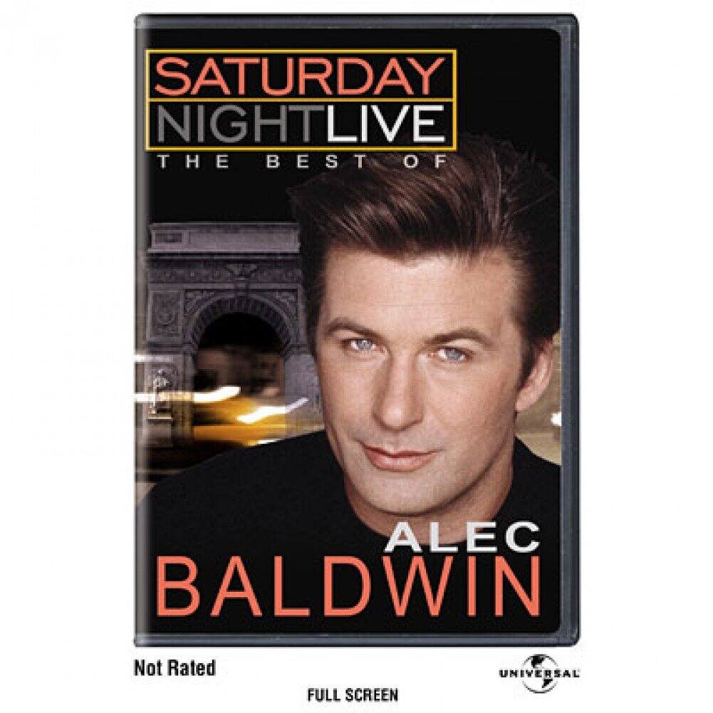 Front. Saturday Night Live - Best of Alec Baldwin - DVD.