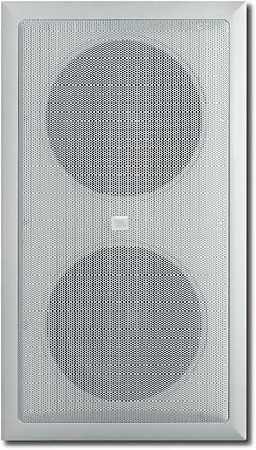 Front Standard. JBL - Dual 8" 500-Watt In-Wall Subwoofer.