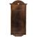 Alt View 3. Bedford Clock Collection - Bedford Clock Collection George 22 Inch Chestnut Wood Chiming Pendulum Wall Clock - Brown.