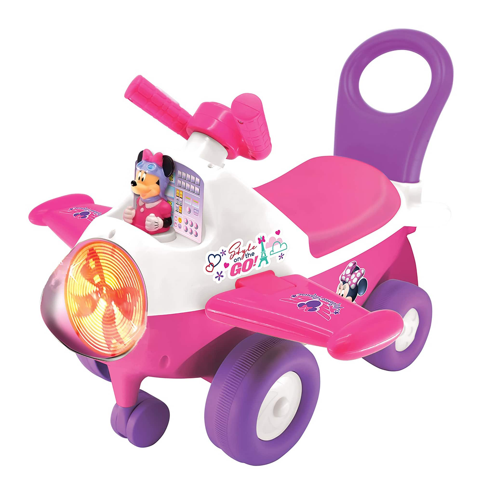 Best Buy: Kiddieland Disney: Minnie Mouse Activity Plane Foot To Floor ...