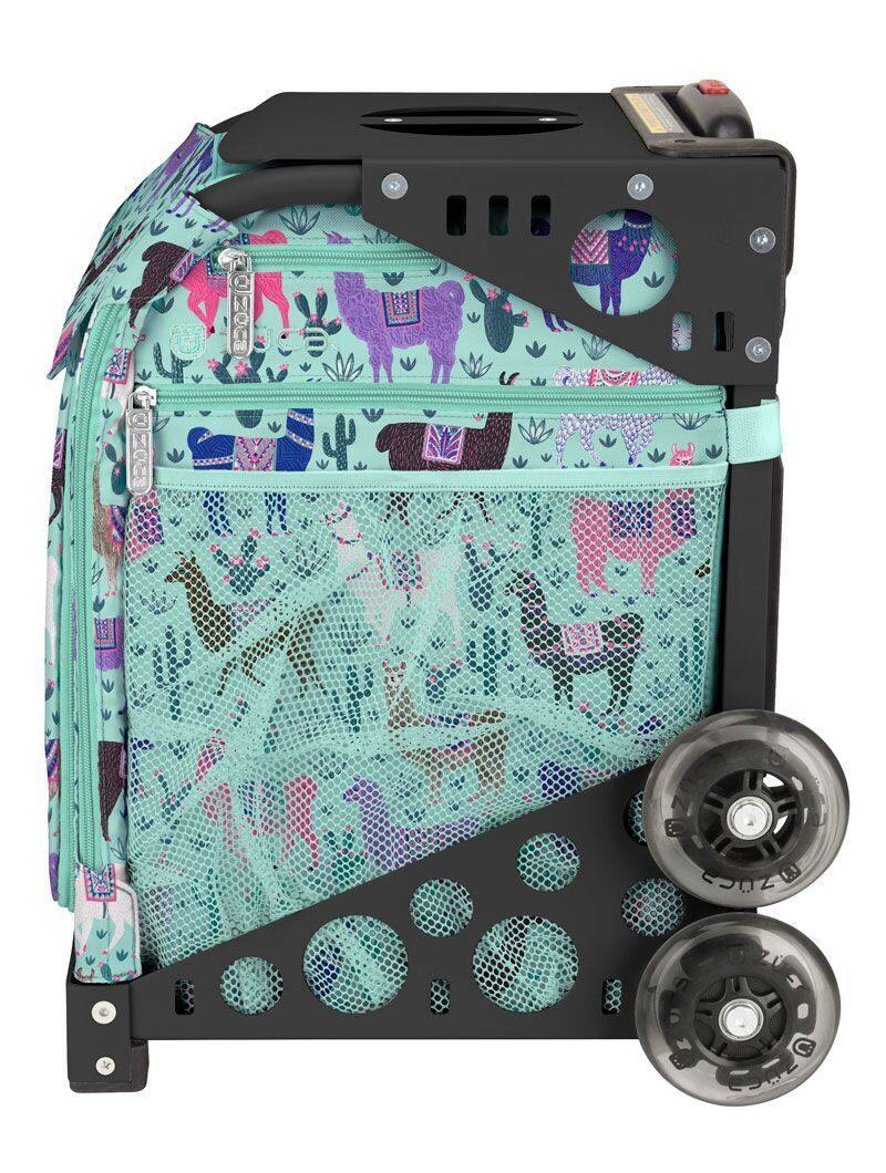 Back. Zuca - Zuca Llama Rama Sport Insert Bag (Frames Sold Separately) #1733 - Turquoise.