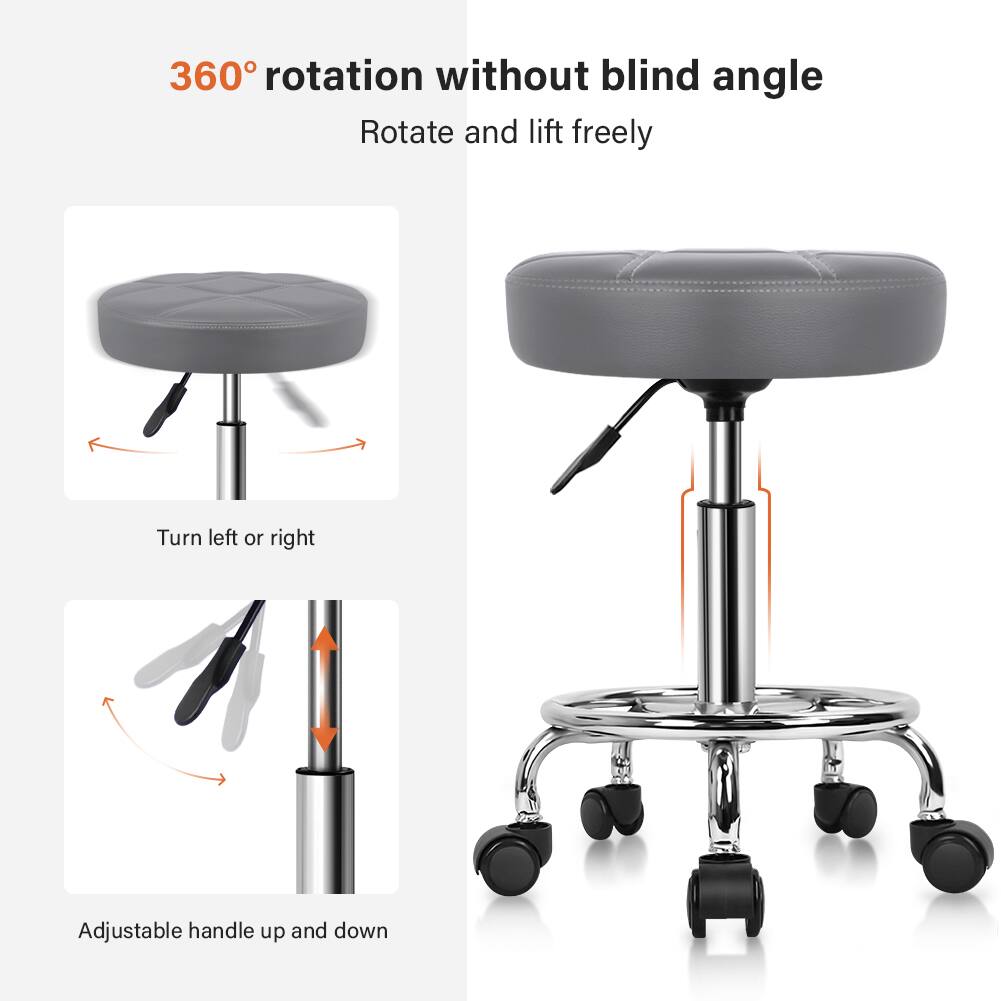 360° rotation without blind angle  
Rotate and lift freely  

Turn left or right  

Adjustable handle up and down